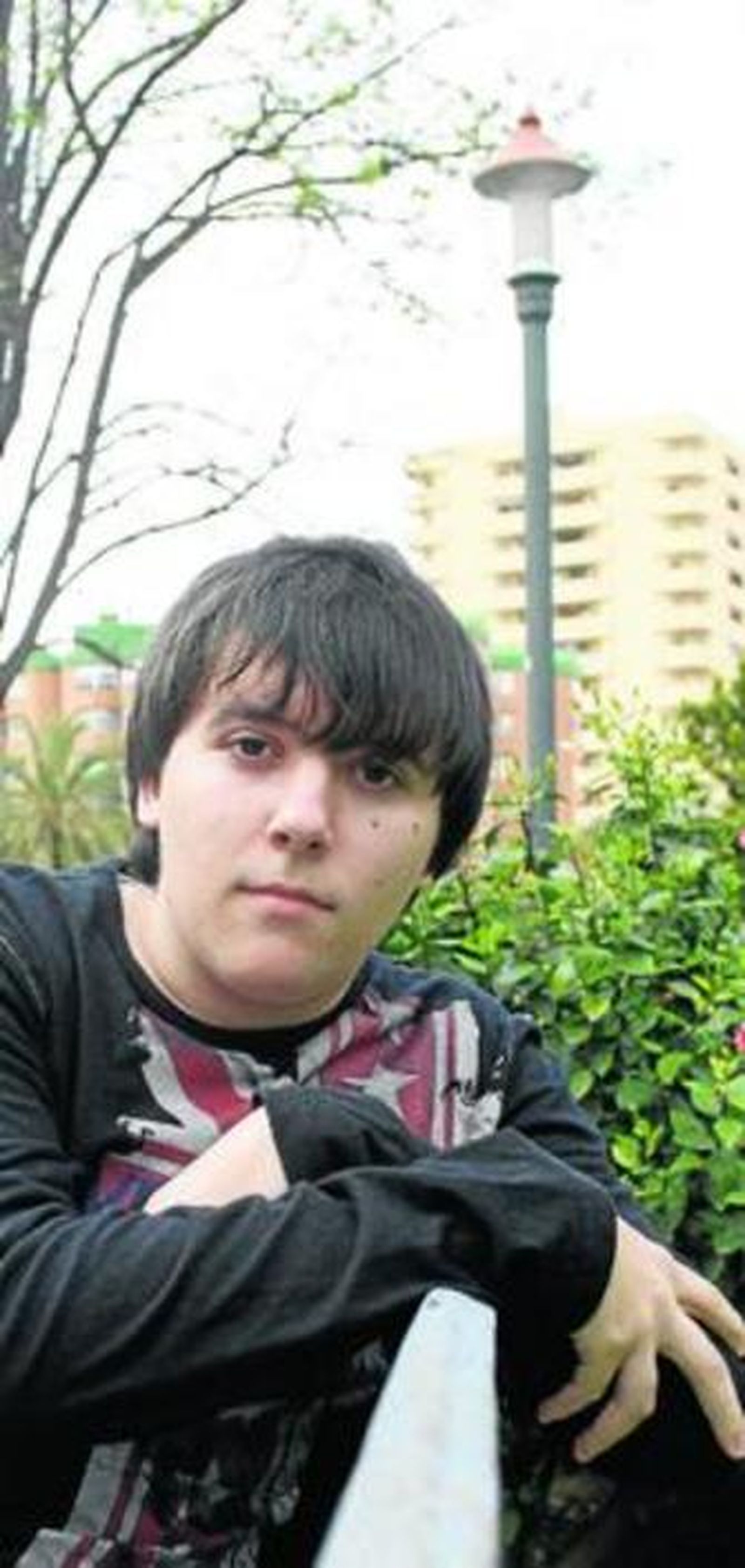 Daniel Parés Aguilar posa para este periódico.