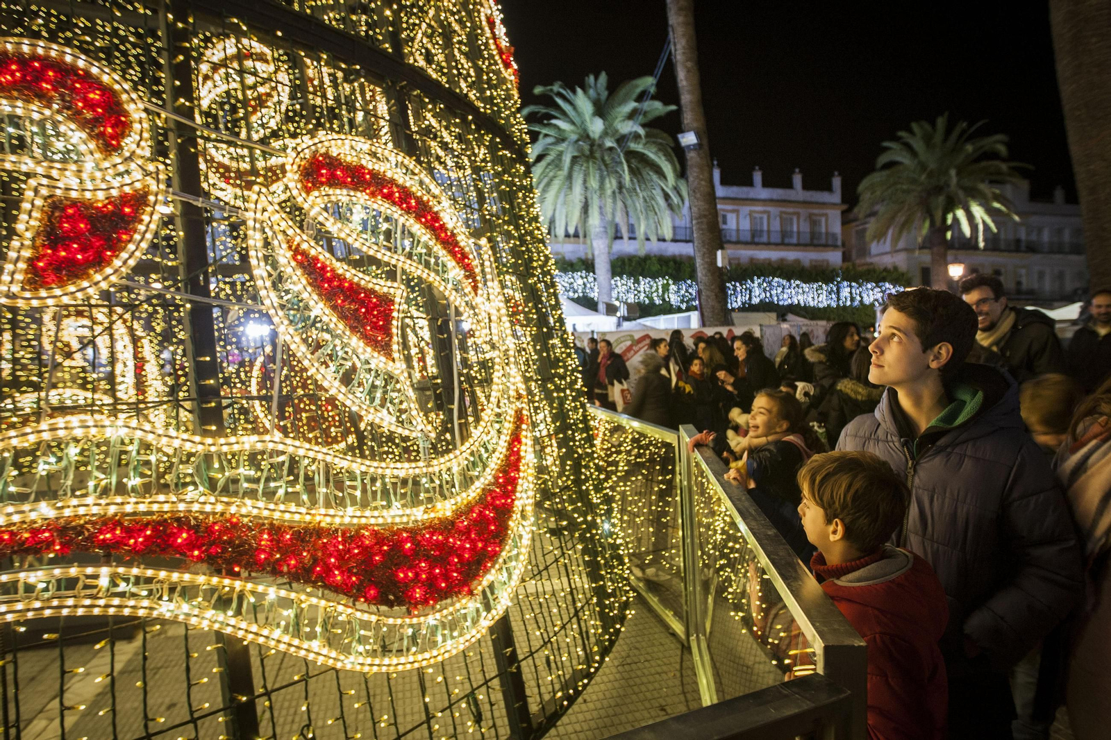 Navidad de 2017: plaza del Rey