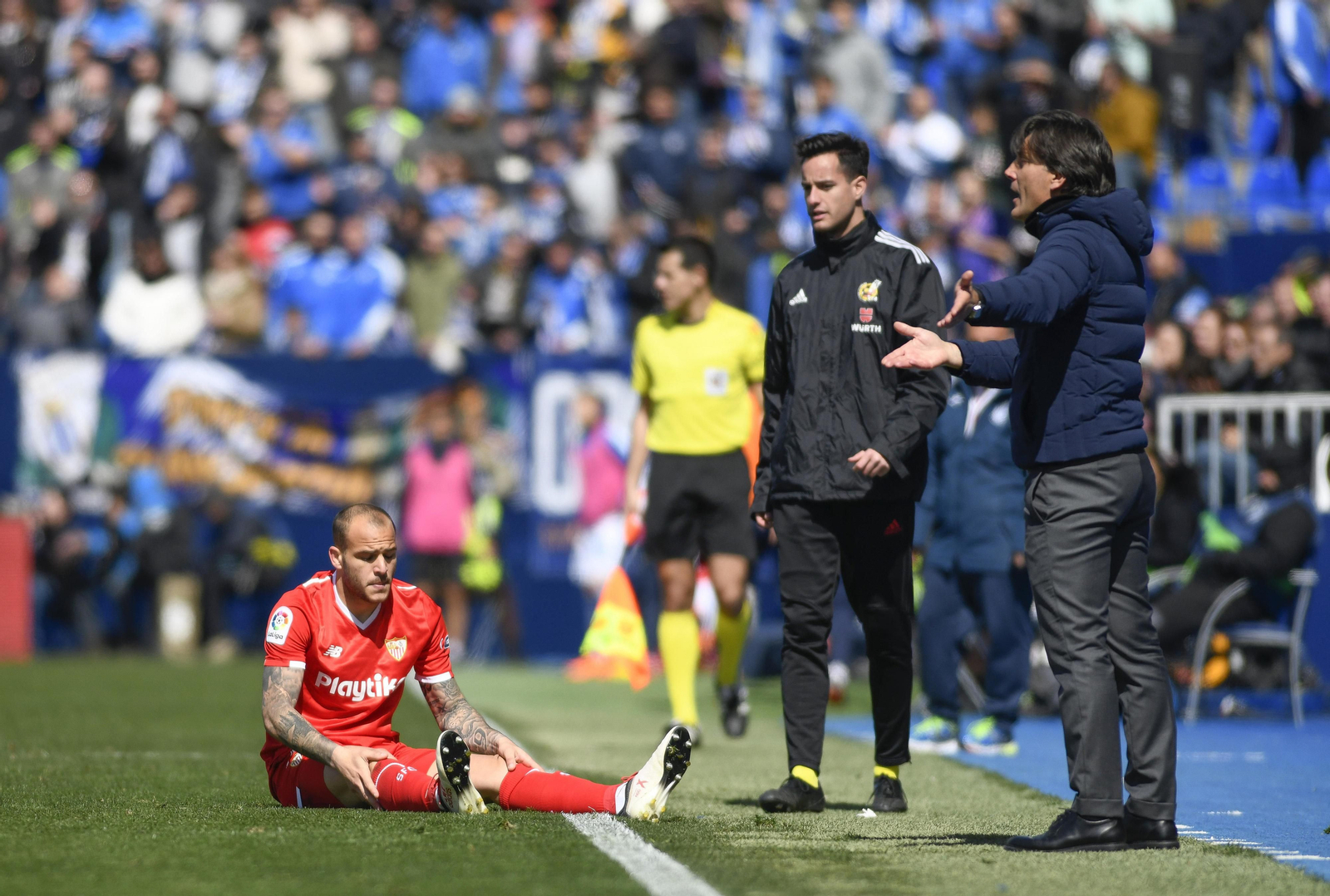 Las imágenes del Leganés-Sevilla
