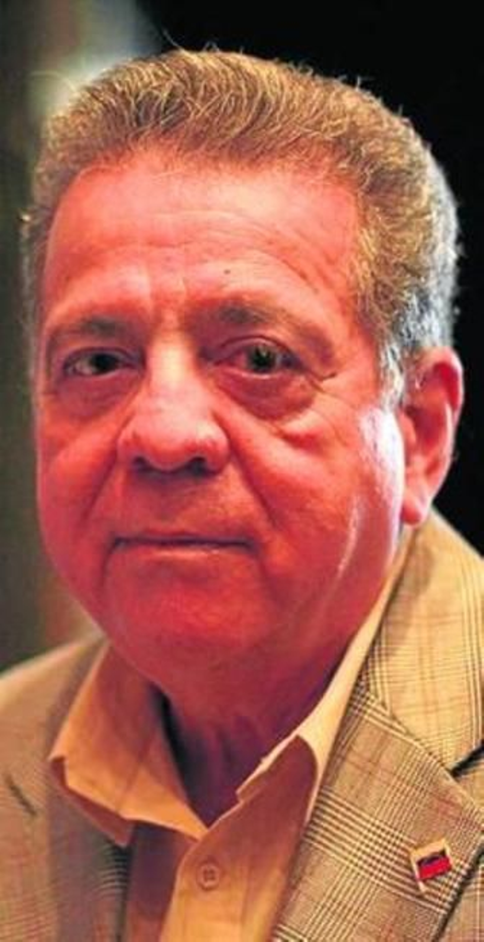 Isaías Rodríguez, ayer.