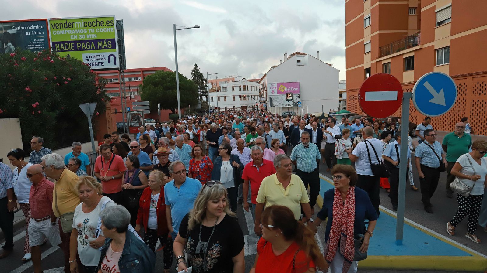 Las mejores fotos de la manifestación por el tren en el Campo de Gibraltar
