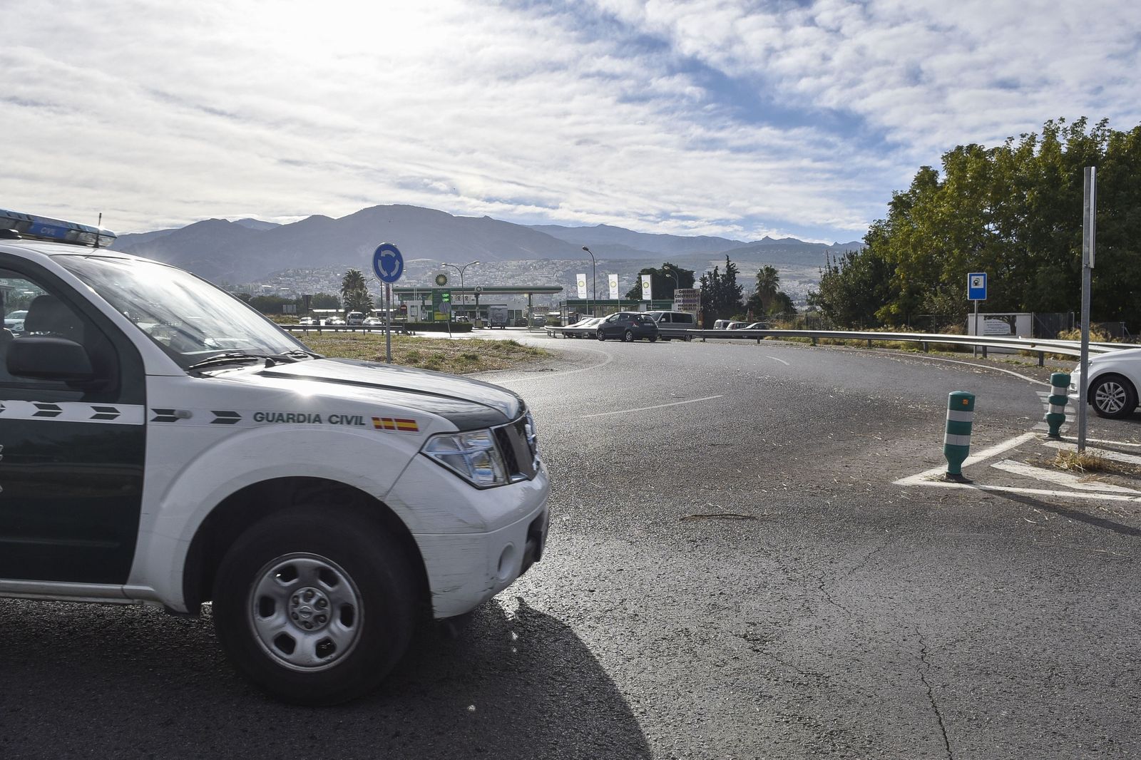 Un coche de la Guardia Civil.
