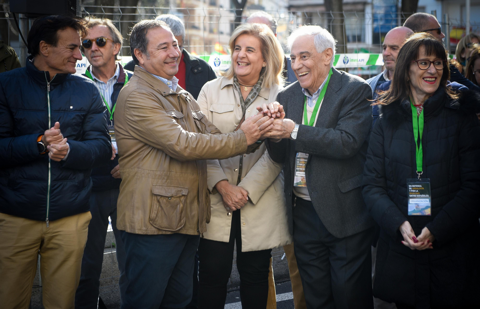 Concentración en Sevilla contra la amnistía y en defensa de Andalucía