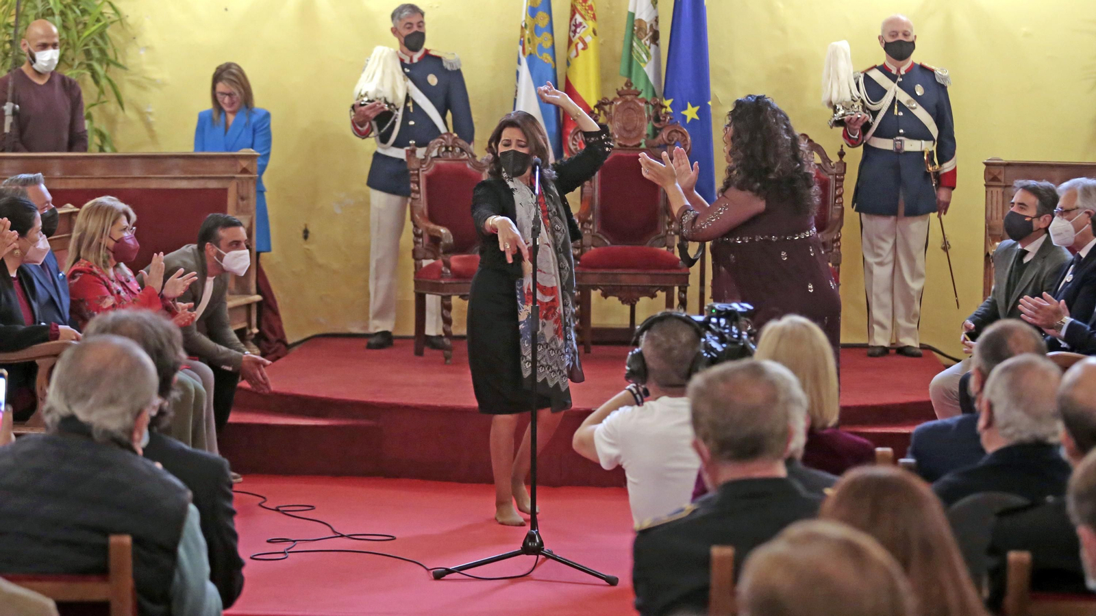 Imágenes de 'La Macanita' recibiendo el IV Premio de Andalucía en Jerez