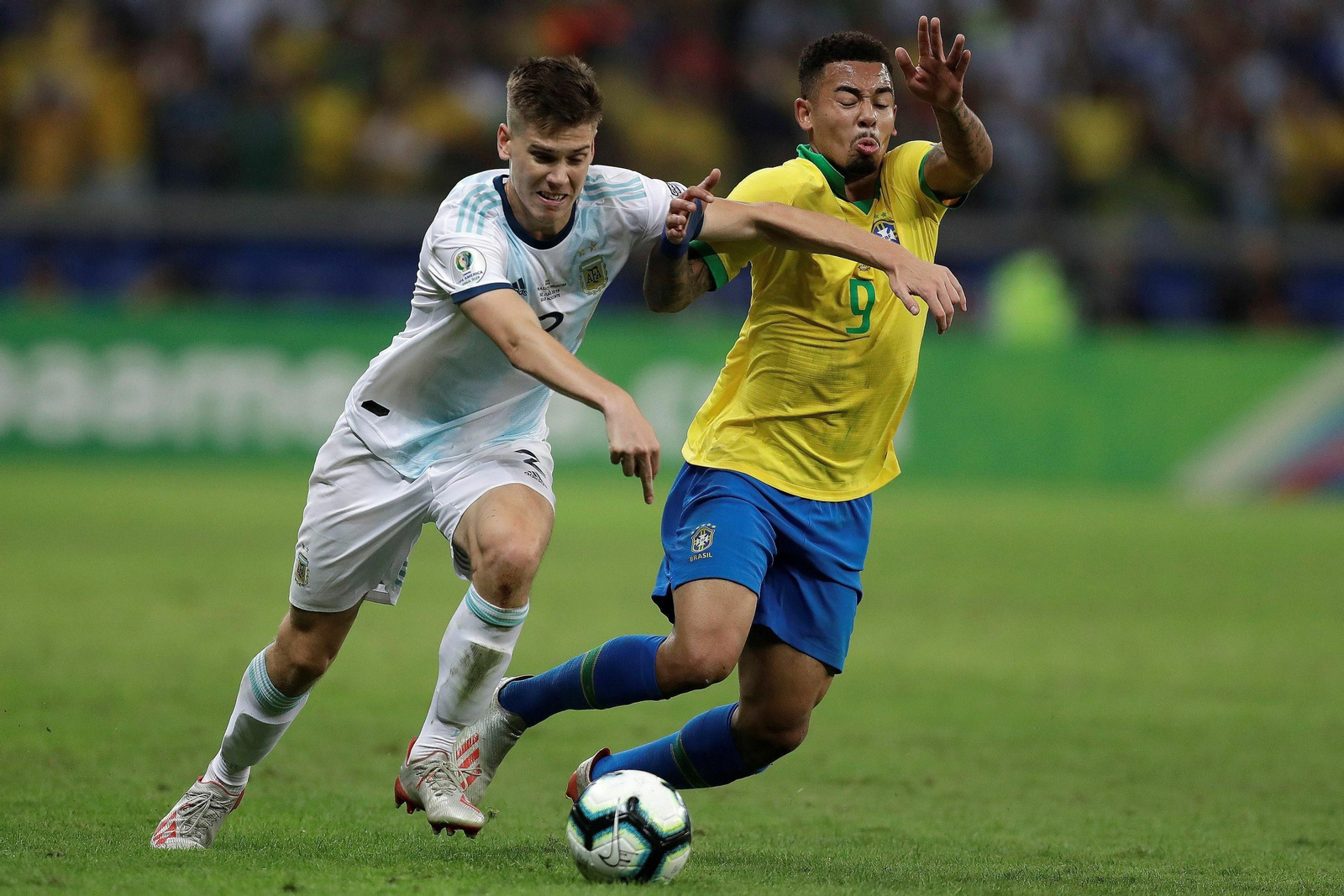 Las imágenes del Brasil-Argentina de la semifinal de la Copa América