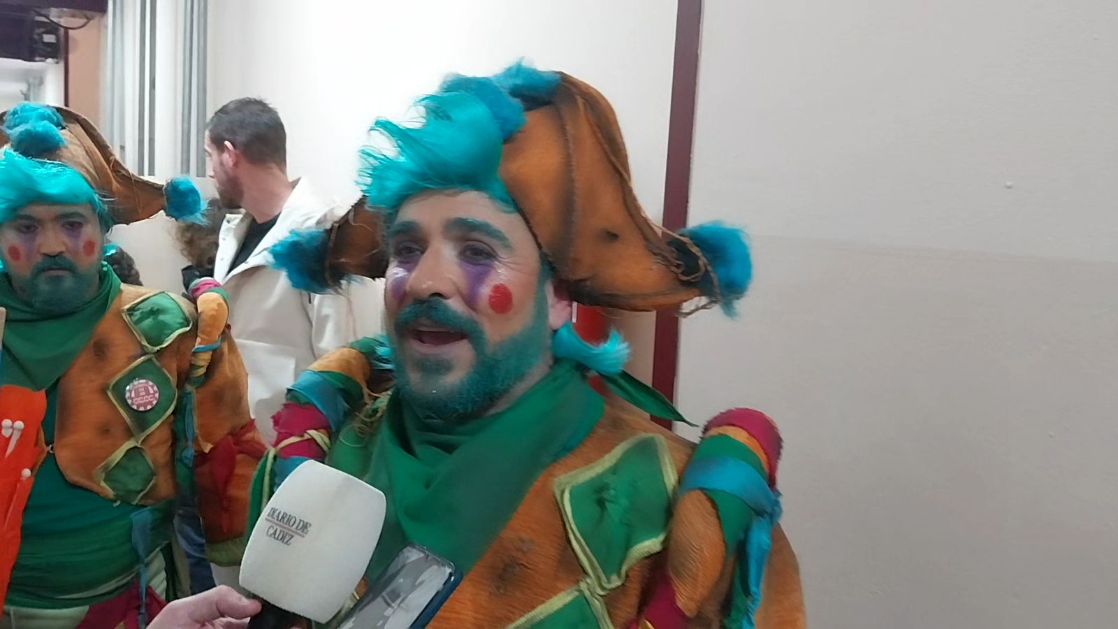 Julio Pardo, tras el estreno del coro 'El sindicato'