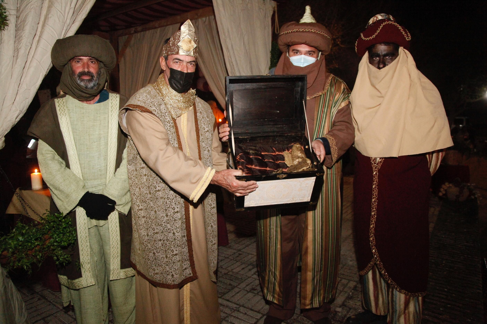 Recreación de los Reyes magos en Tharsis correspondiente al año pasado Recreación de los Reyes magos en Tharsis correspondiente al año pasado