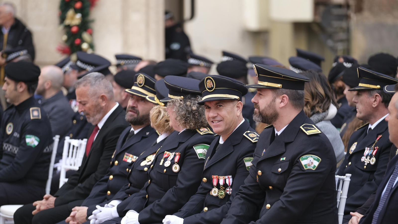 La Policía Local de Almería celebra su patrón San Esteban, en imágenes