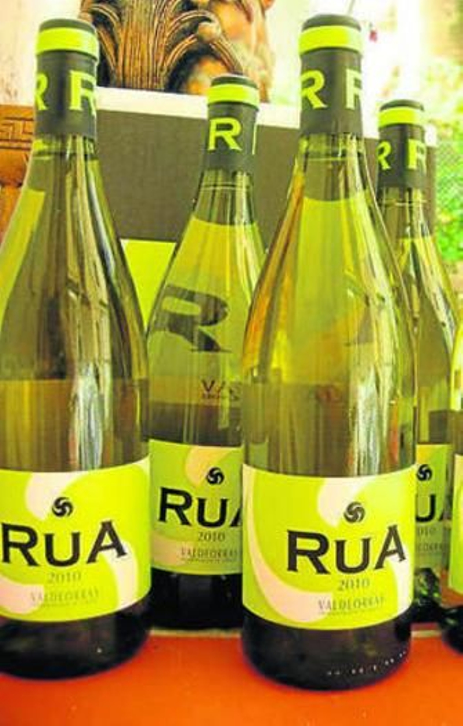 Una botella de Rúa 2010.