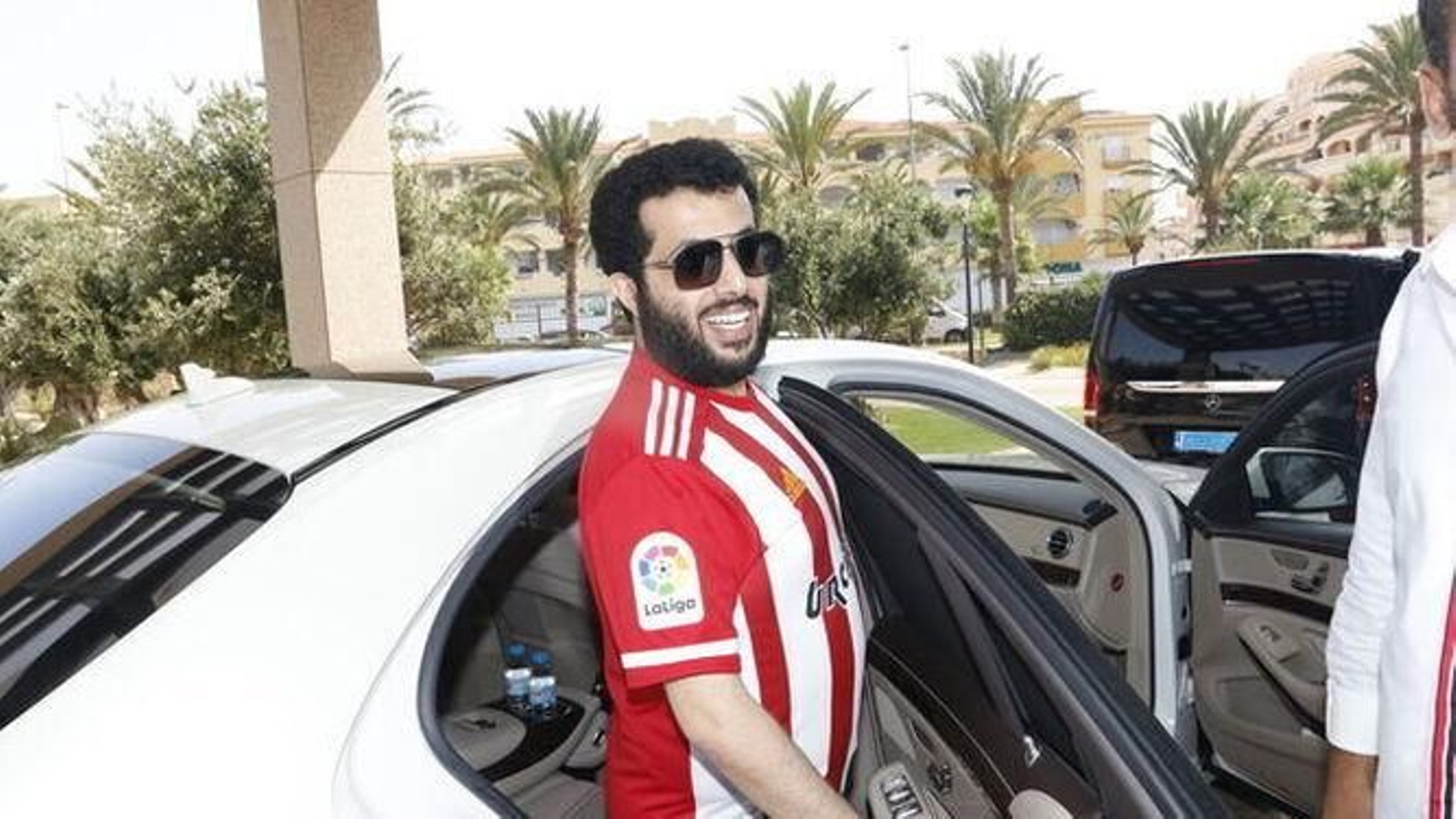 Turki Al-Sheikh se alojó en Almerimar durante su estancia en Almería.