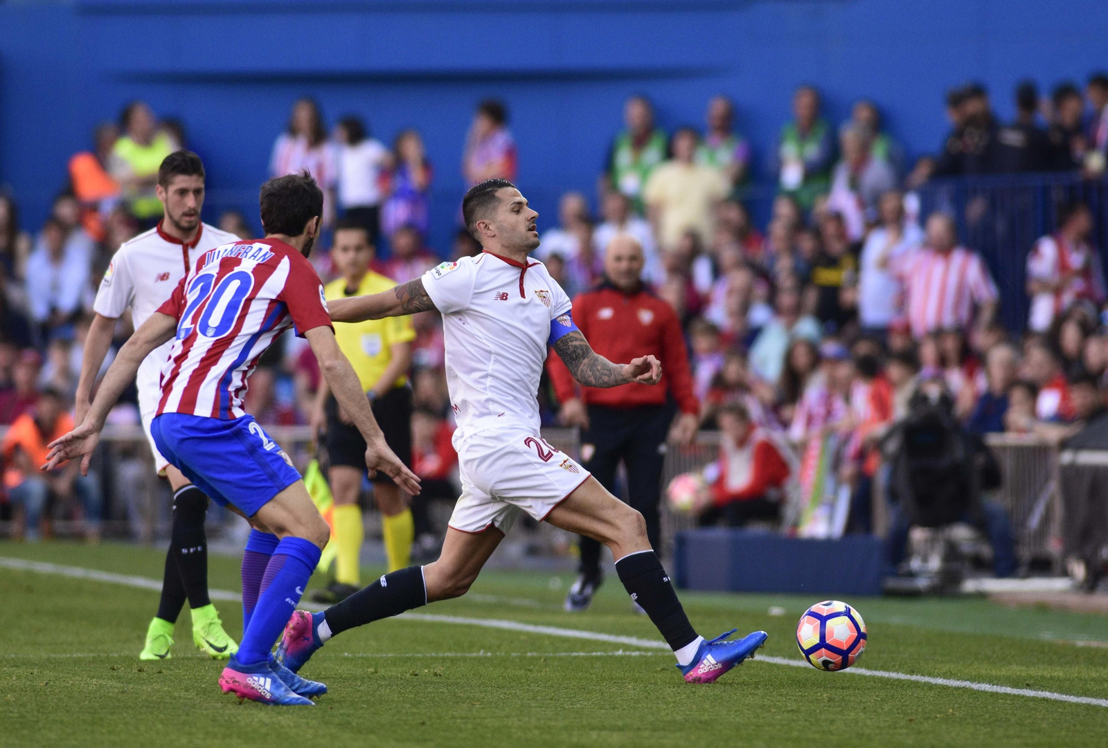 El Atlético de Madrid-Sevilla FC, en imágenes