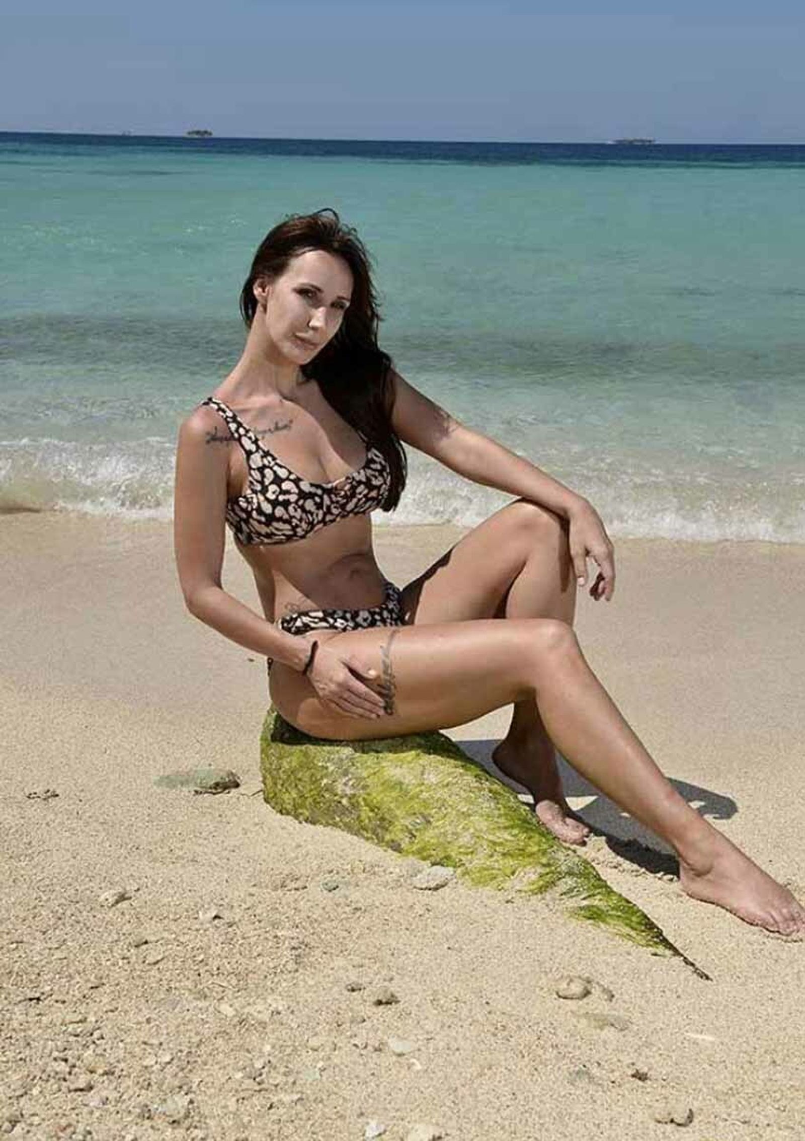 Estefanía Carbajo, en una de las fotos oficiales de su participación en 'Supervivientes'.