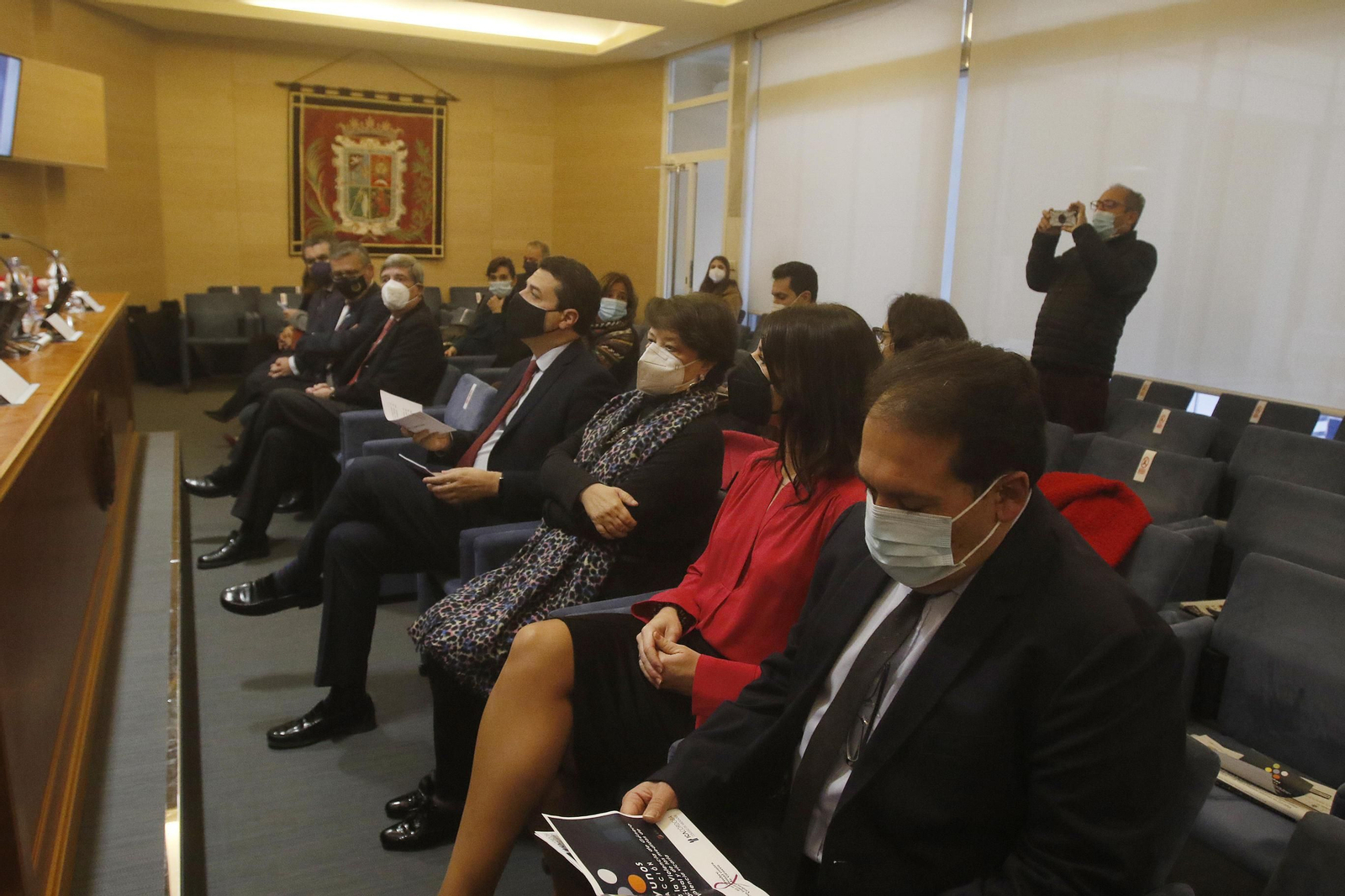 Mesa de redacción de el Día por el 25N, Día Internacional contra la Violencia de Género