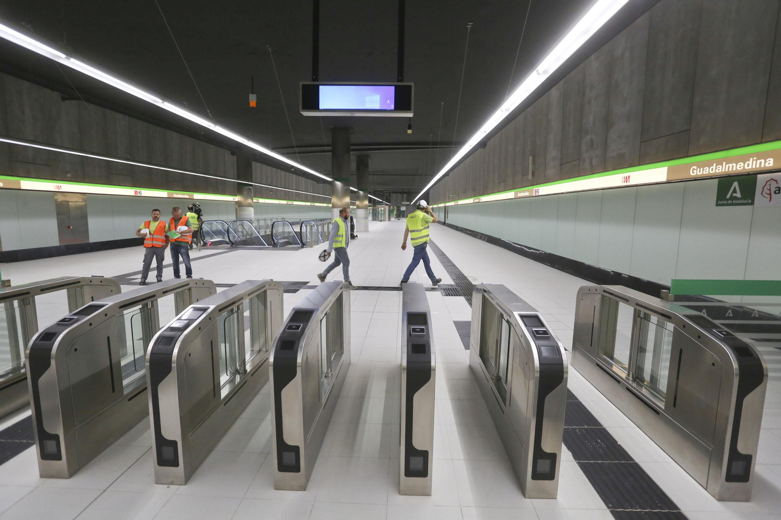 El Metro al Centro de Málaga: fotos de las estaciones Atarazanas y Guadalmedina El Metro al Centro de Málaga: fotos de las estaciones Atarazanas y Guadalmedina
