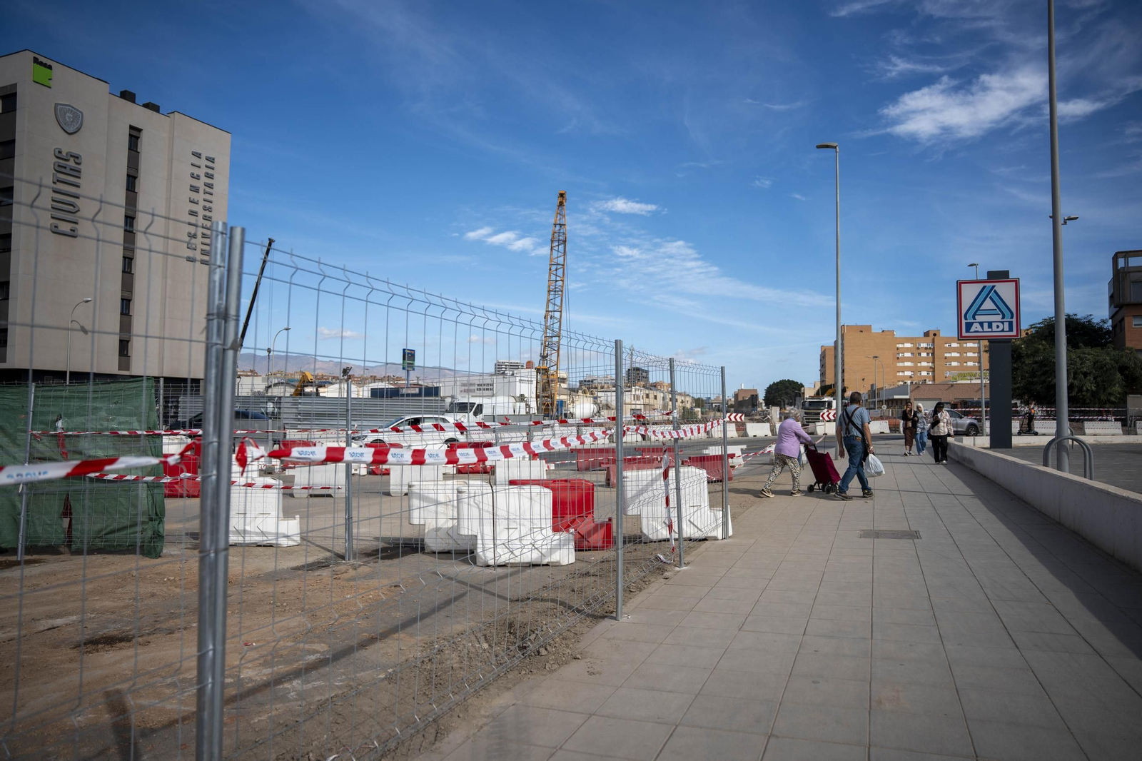 Así avanzan las obras del soterramiento ferroviario en Almería