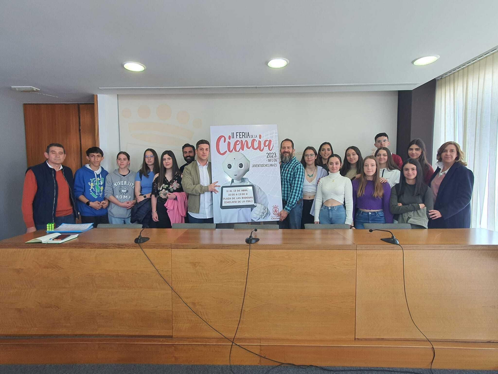 Presentación de la segunda edición de la Feria de la Ciencia.
