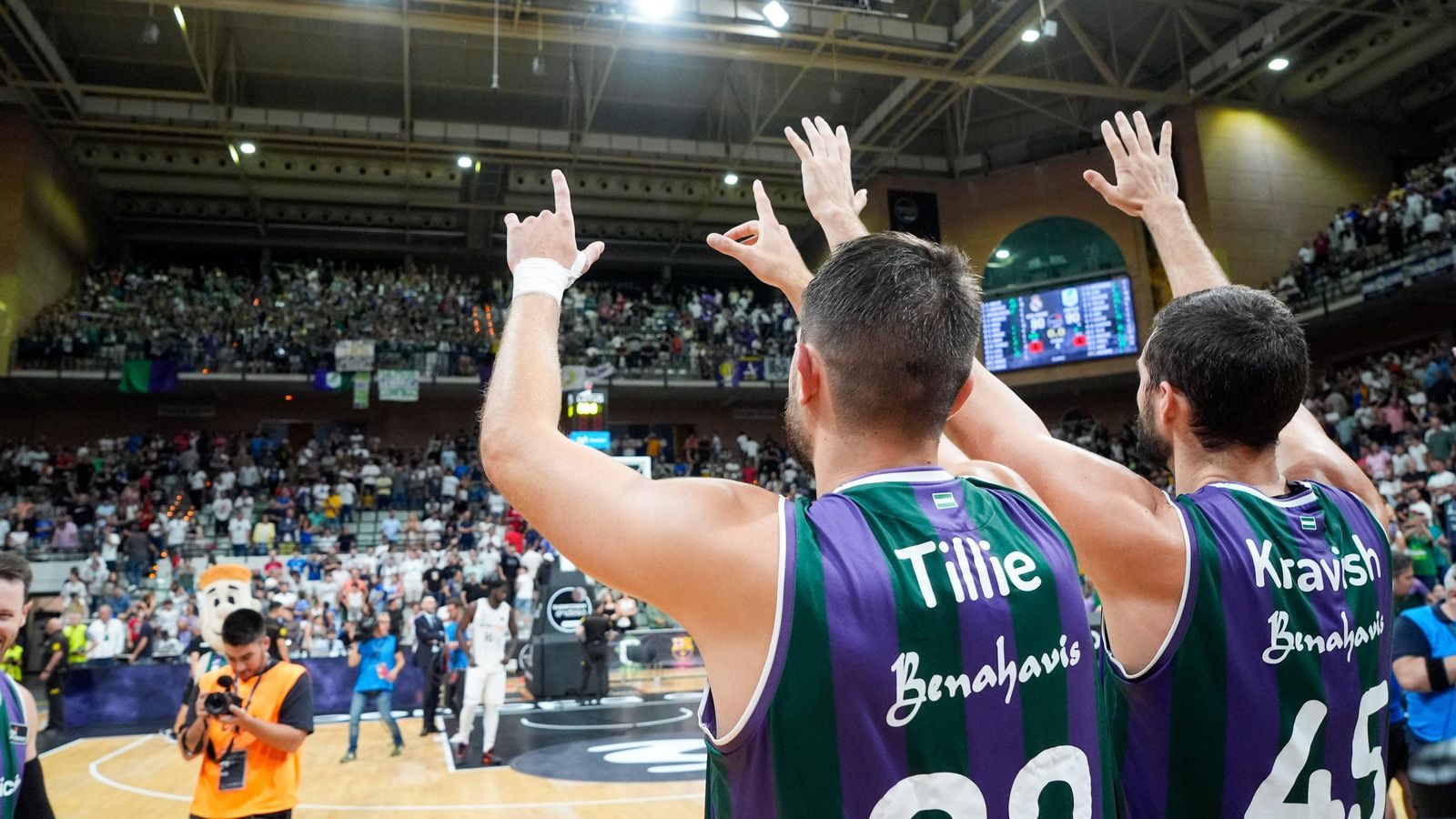 El Real Madrid - Unicaja, final de la Supercopa, en fotos