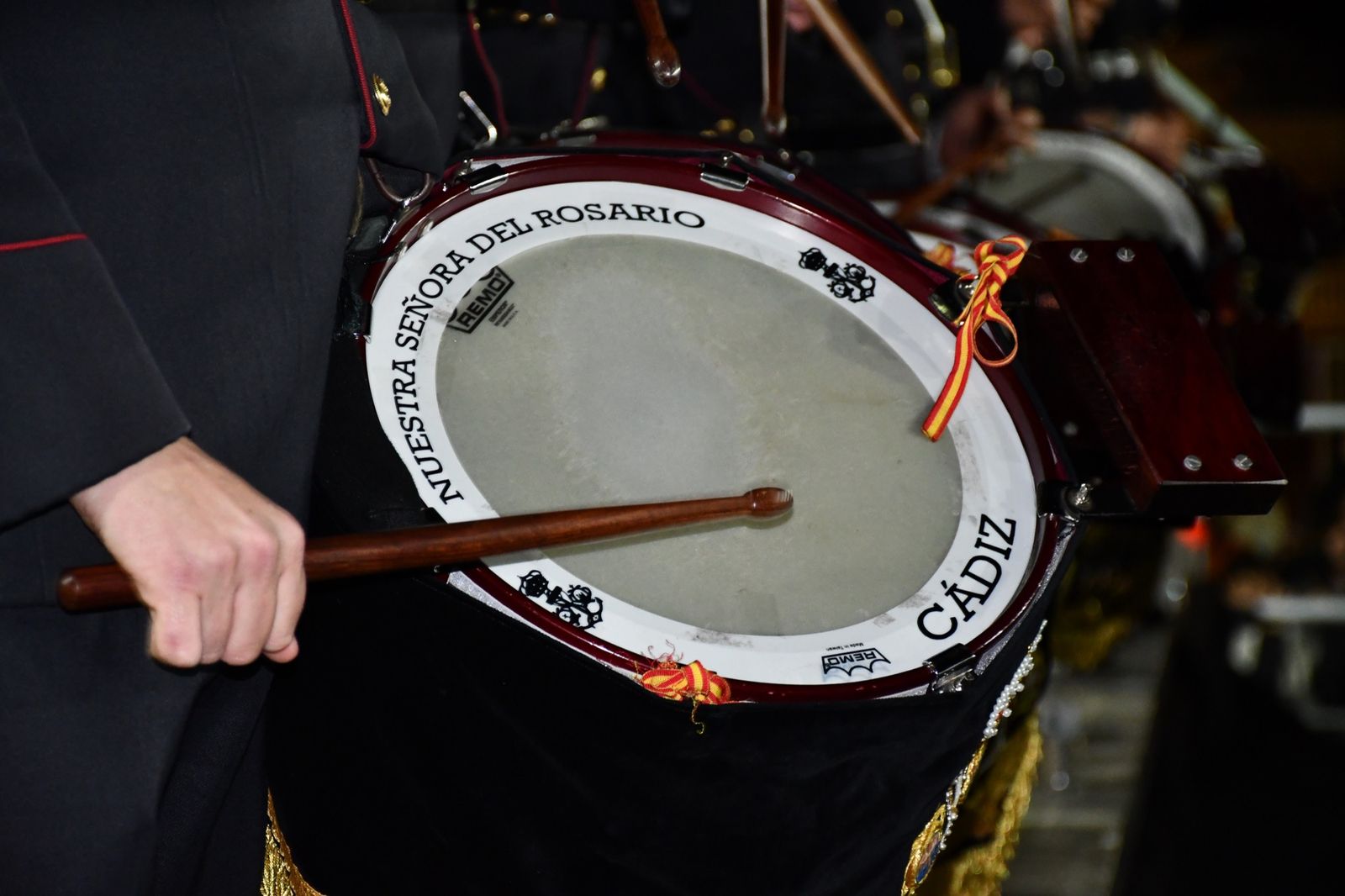 Un concierto de marchas procesionales llena Plaza de las Constituciones de San Roque