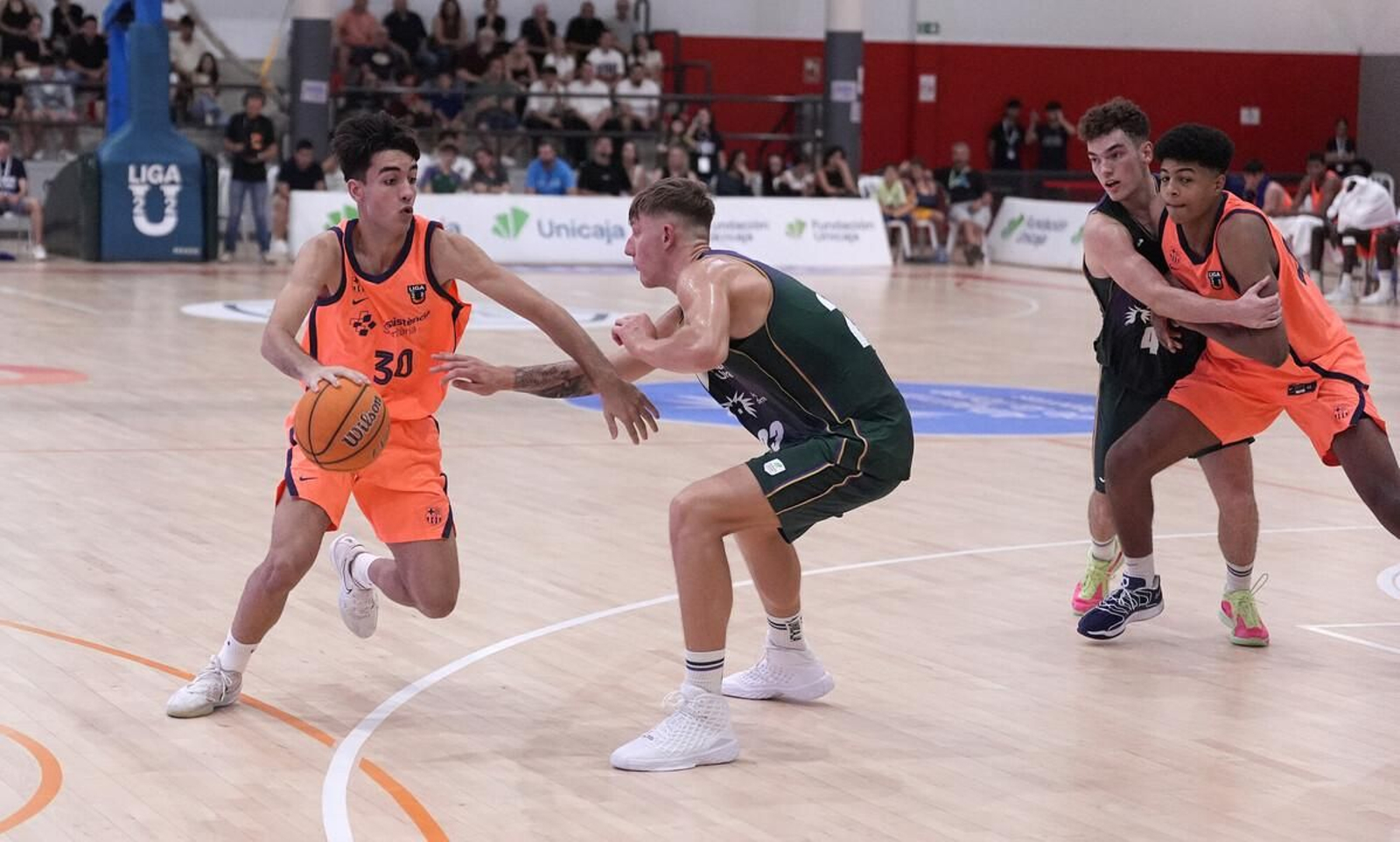 Liga U 22: El Unicaja plantó cara al Barça de Dabone hasta el final (70-87)