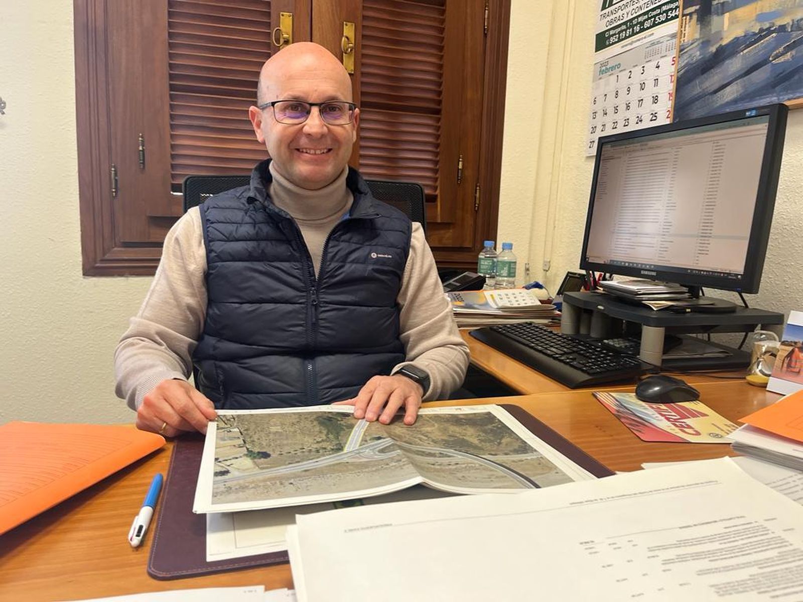 El edil de Infraestructuras y Obras, José Carlos Martín.