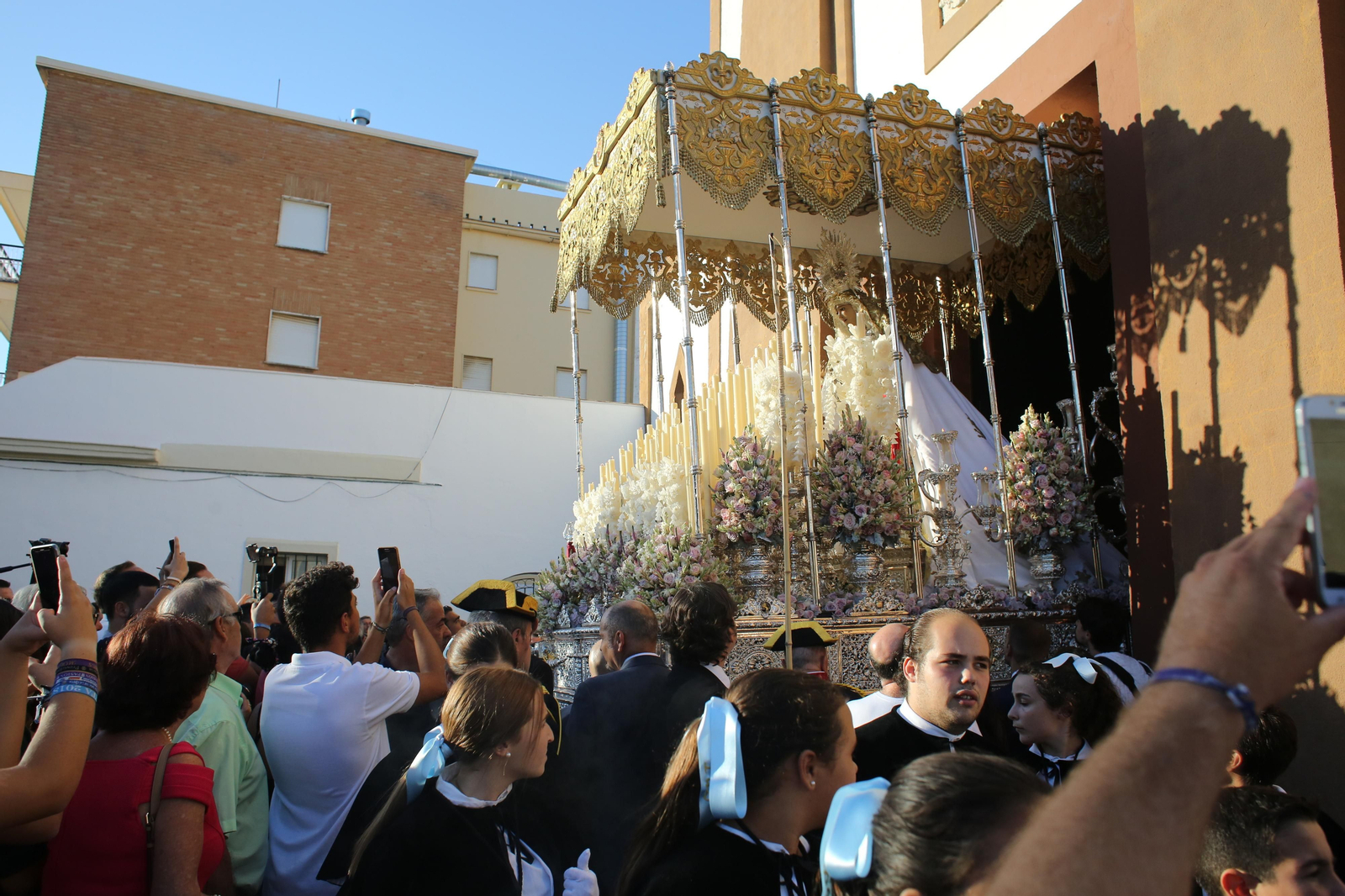 Las imágenes de la Virgen de la Paz