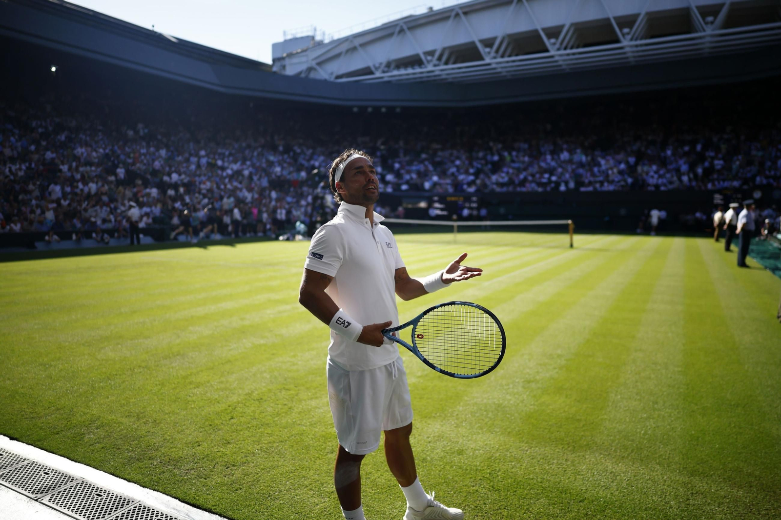 Las imágenes del debut de Alcaraz en Wimbledon y del resto de la jornada