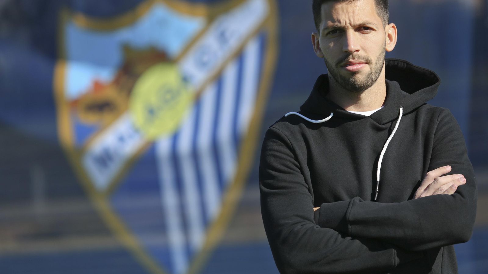 Dani Pacheco posa para Málaga Hoy.