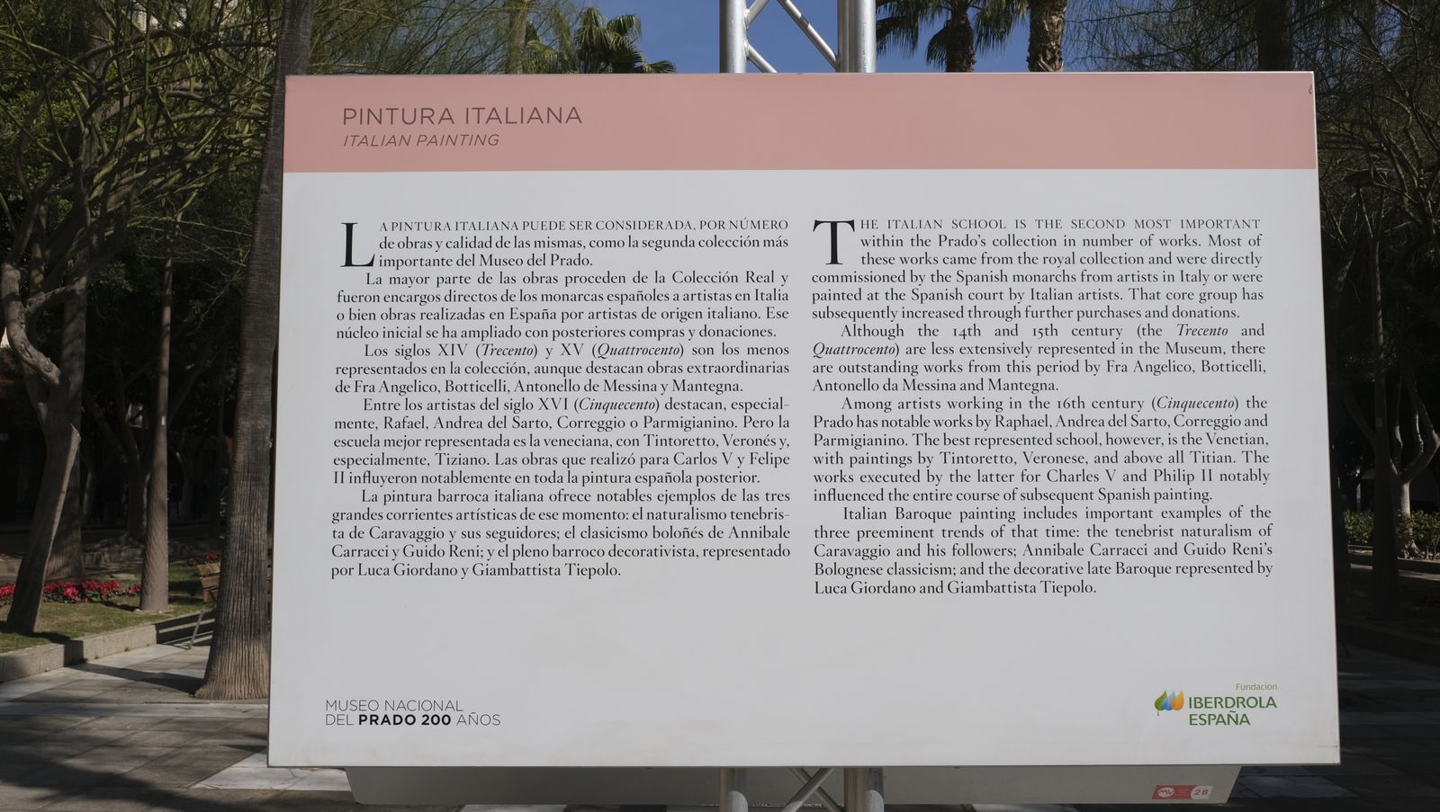 Imágenes del Museo del Prado en Almería