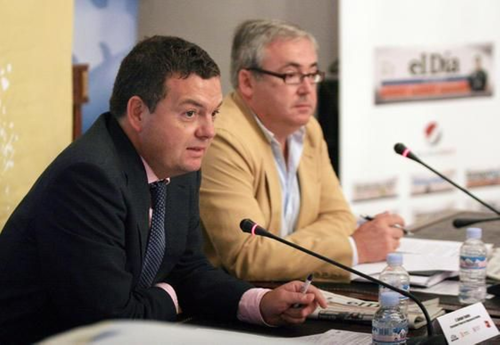 Luis Pérez-Bustamante y Francisco Beltrán.

Foto: Barrionuevo