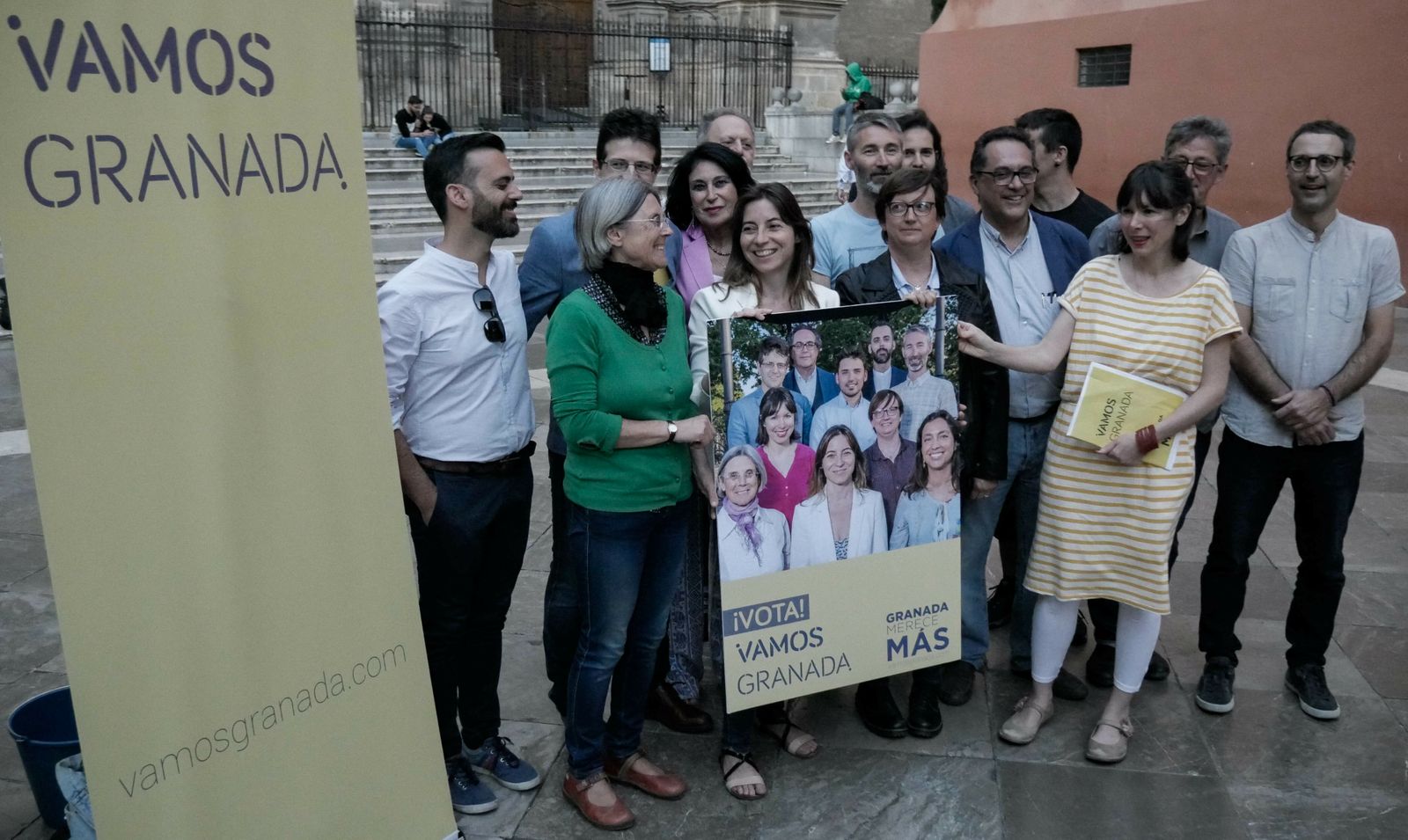 Las imágenes del inicio de campaña de Vamos Granada