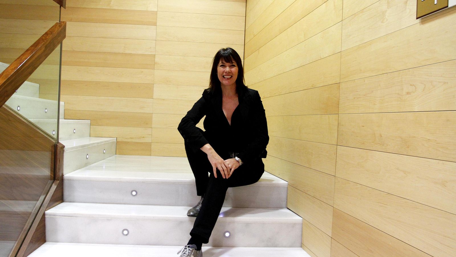 La actriz y presentadora Mabel Lozano interviene en las jornadas.