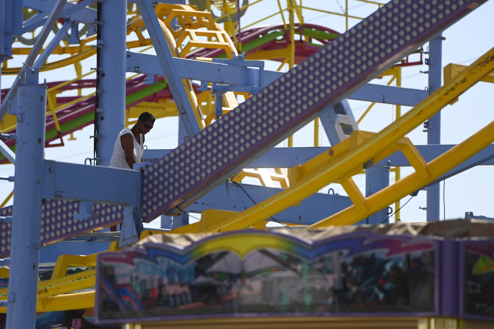 Todo listo para que empiece la Feria de Málaga (fotos)