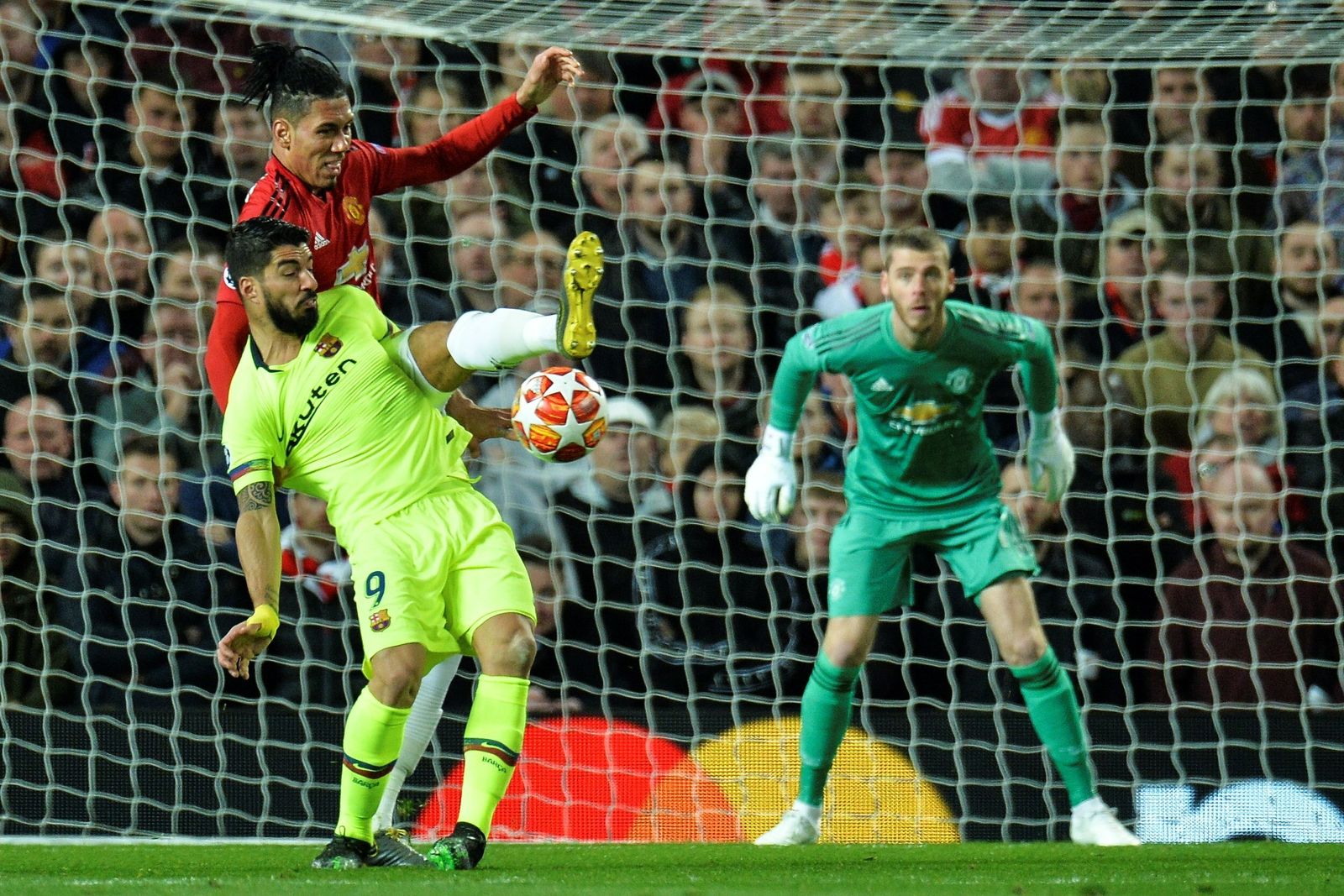 Las imágenes del Manchester United-Barcelona FC