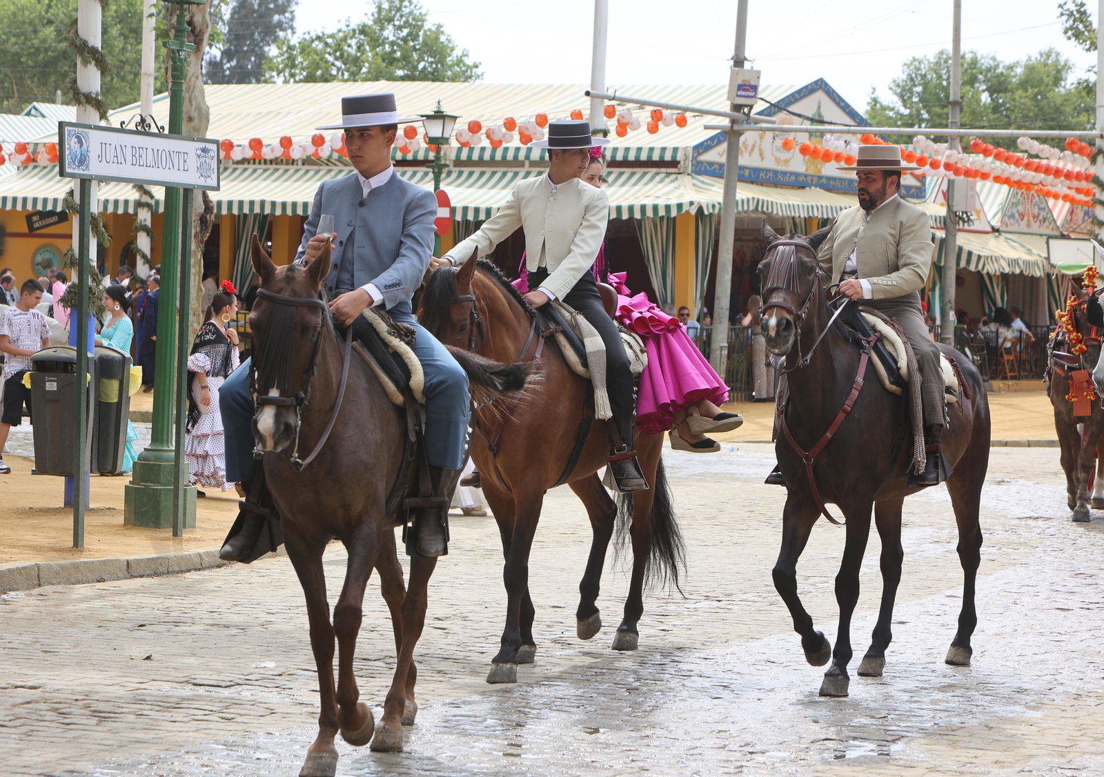 Las imágenes del viernes de Feria