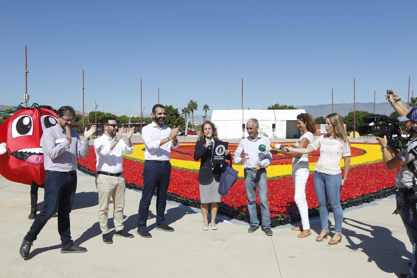 Fotogalería Récord Guinness Corazón Hortalizas Almería