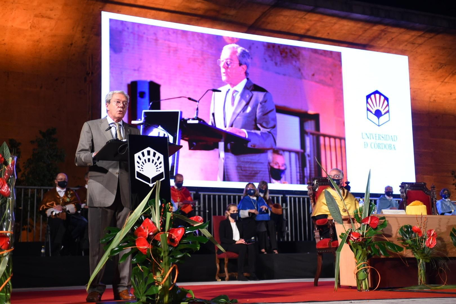 Las fotos de la inauguración del curso académico en la Universidad de Córdoba.