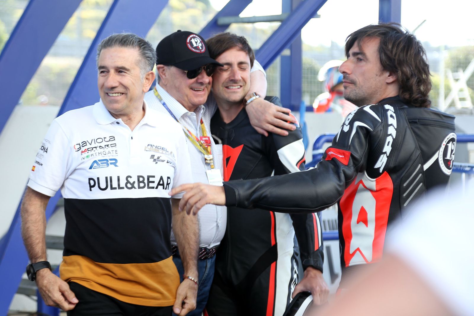 Las imágenes del homenaje a Ángel Nieto en el GP de España