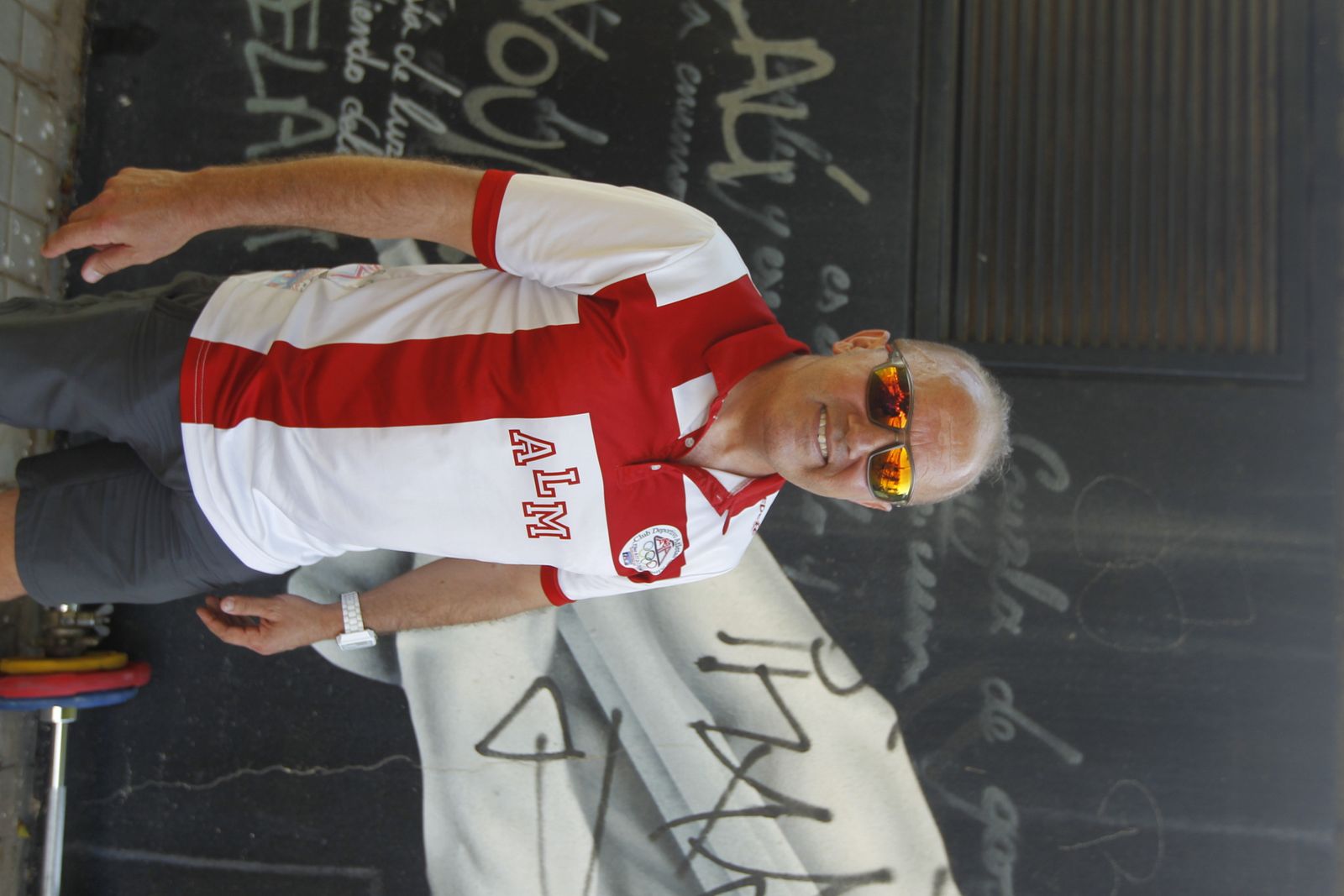 Entrenamiento del CD Atletas de Almería en el parque de Los Molinos