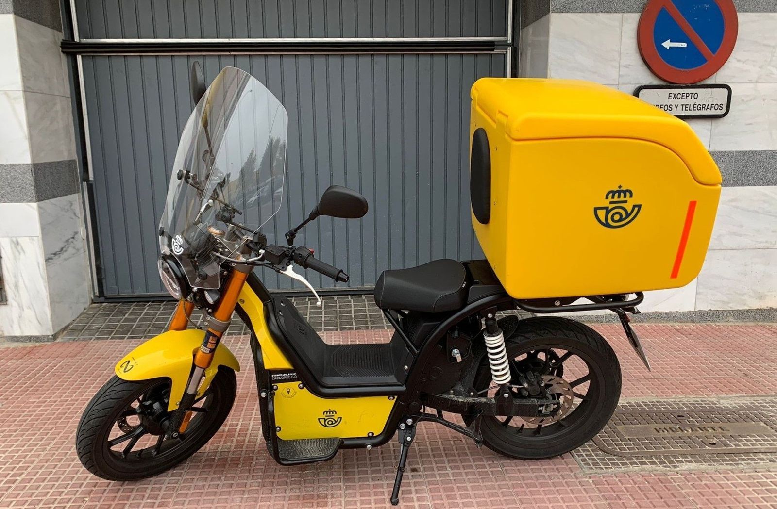 Moto eléctrica de Correos