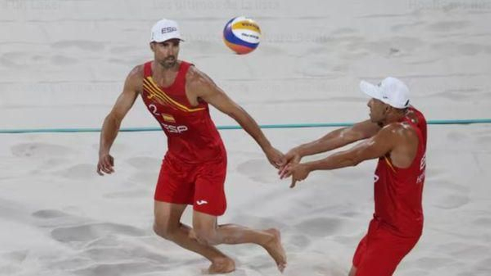 Gavira (2) y Herrera, durante un partido