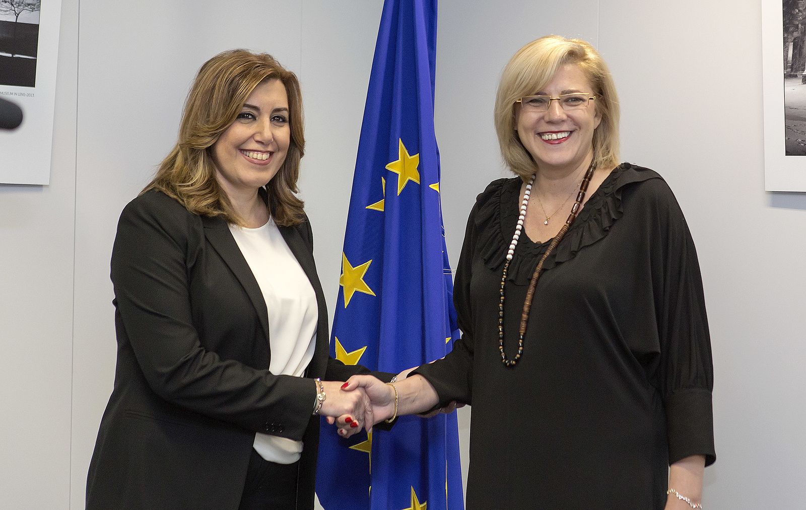 Susana Díaz en Bruselas