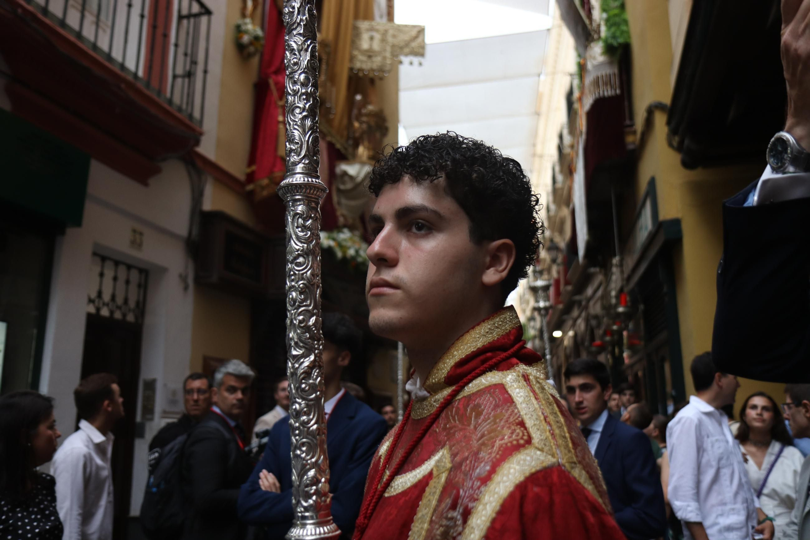 Traslado del misterio de la Cena al Palacio Arzobispal