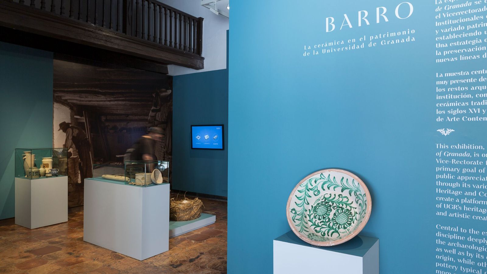 La exposición ‘BARRO, la cerámica en el patrimonio de la UGR’