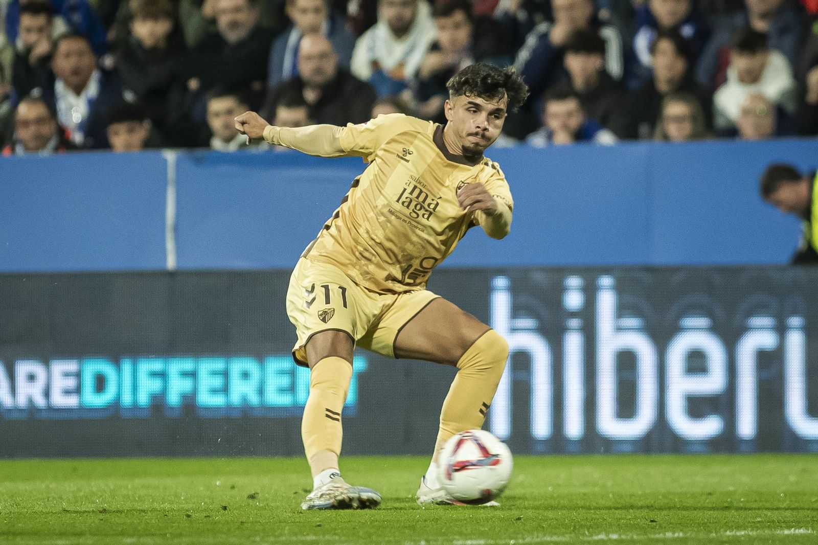 El Zaragoza-Málaga CF, en fotos