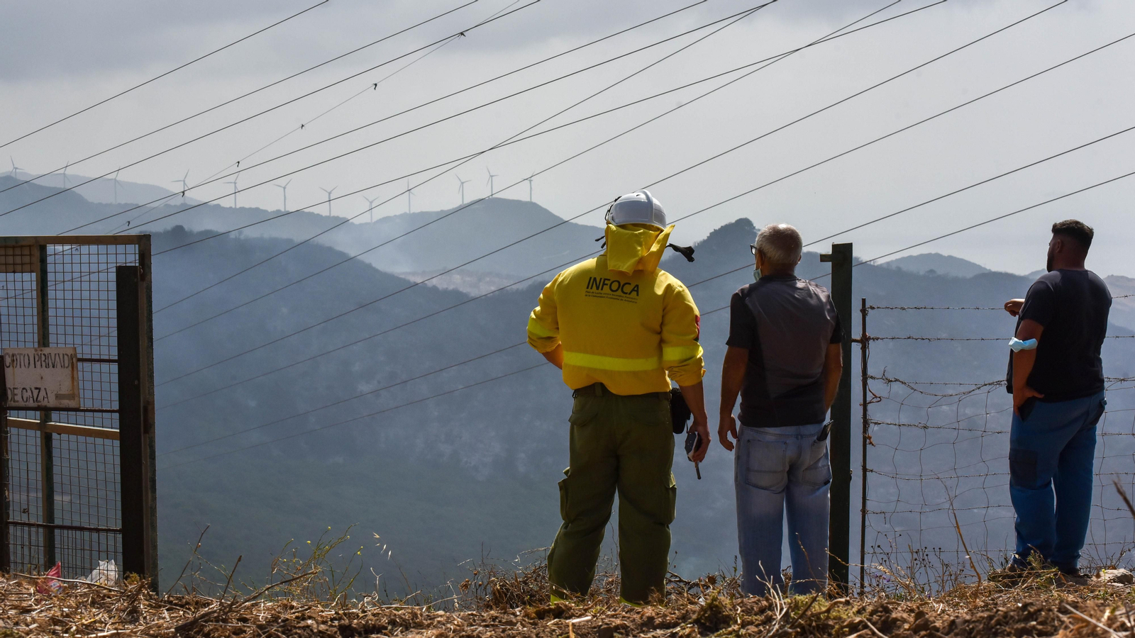 Las fotos del segundo dia del incendio en El Cuartón