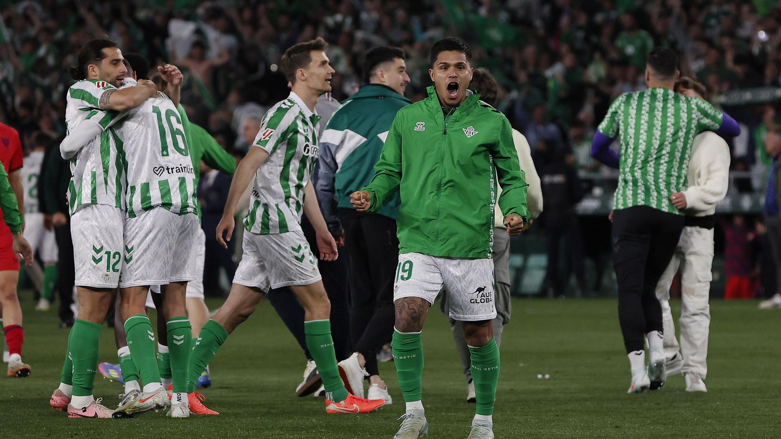 Las imágenes del Betis - Sevilla