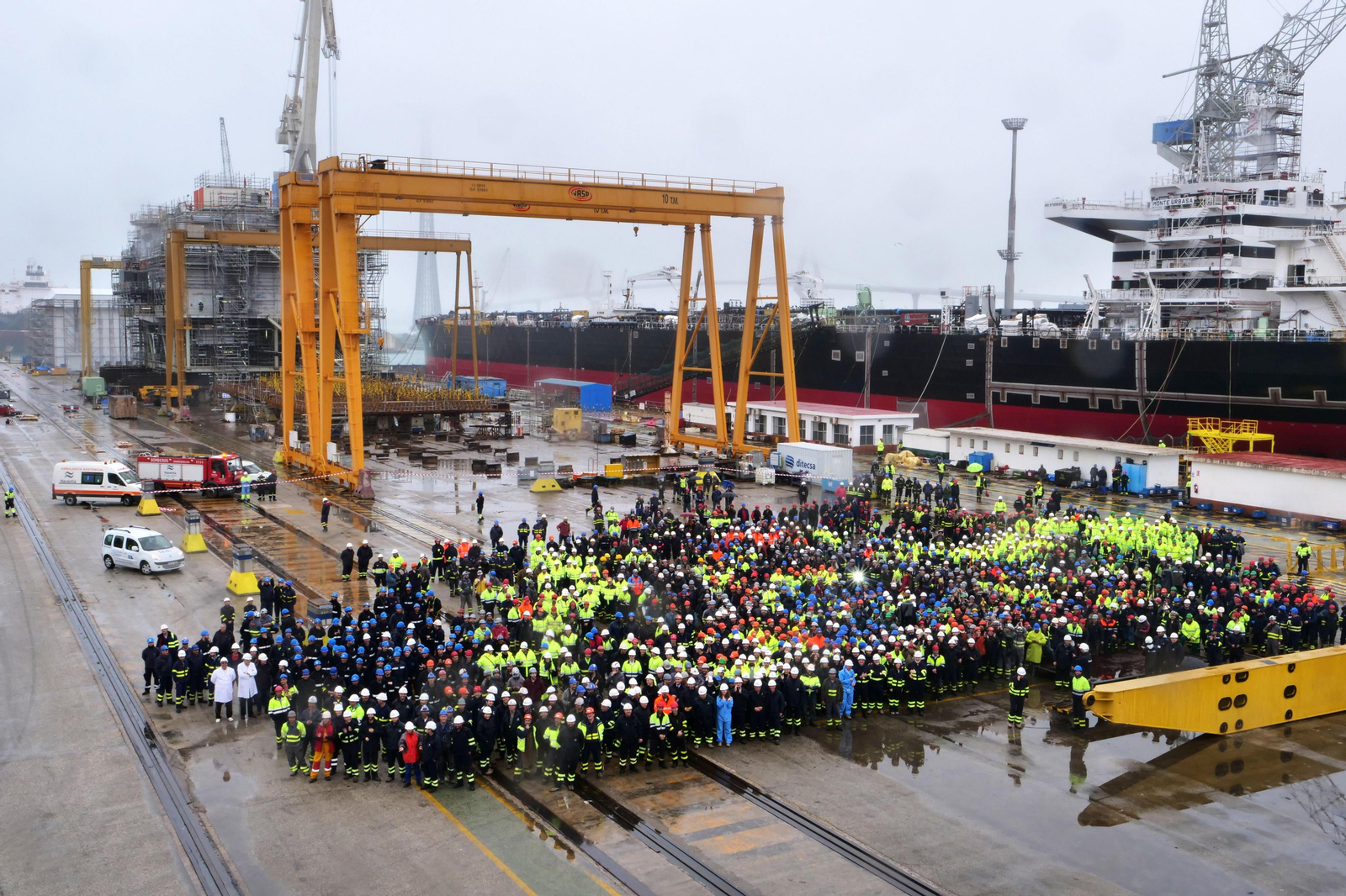 Entrega del primer pretolero Suezmax 'Monte Udala'