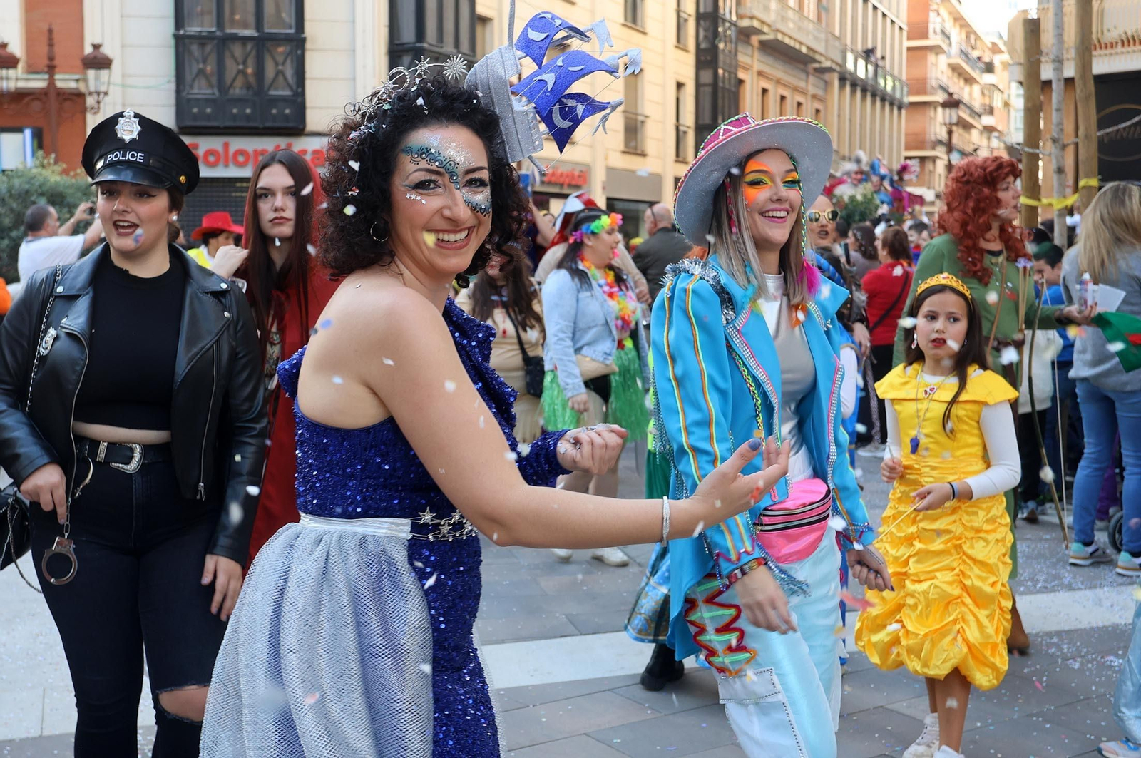 Imágenes de la cabalgata del Carnaval Colombino 2024