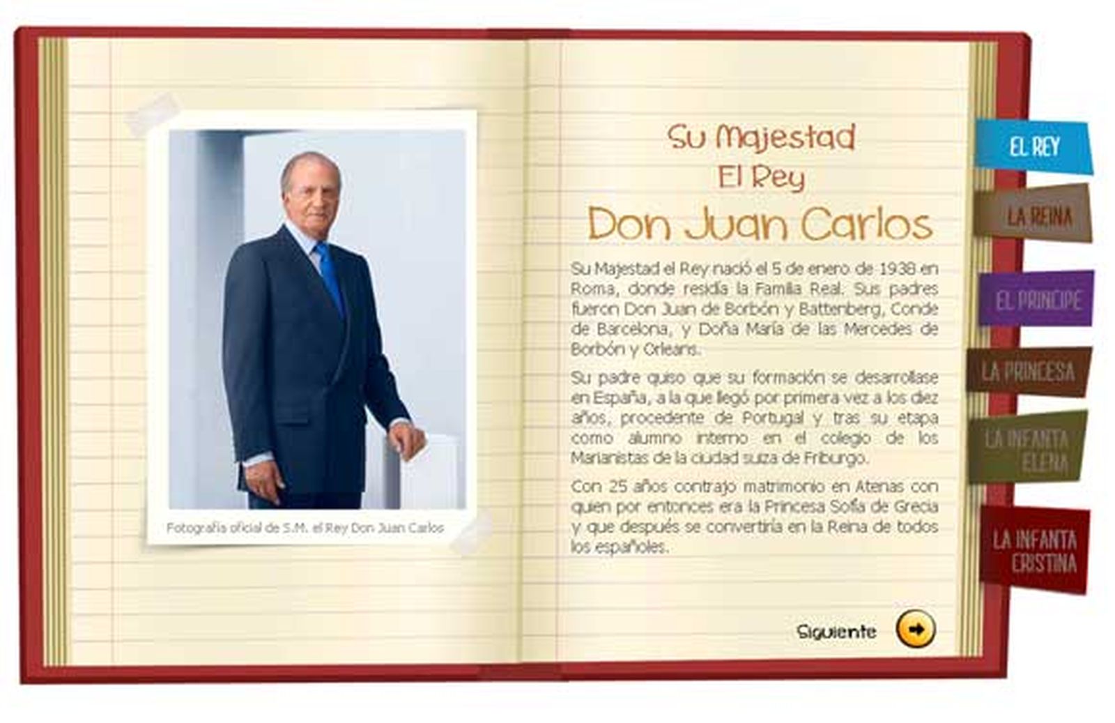 La Monarquía se acerca a los niños