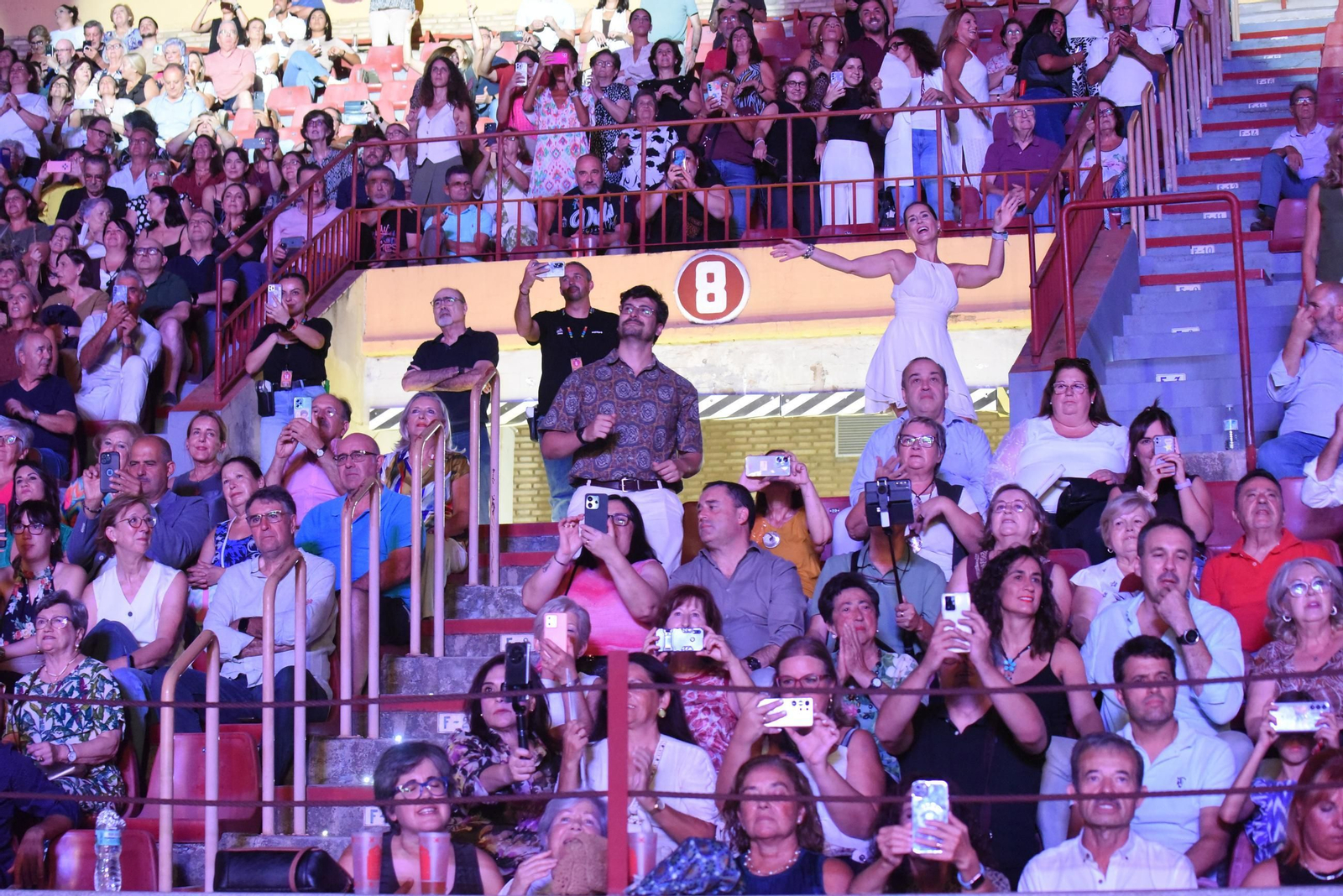Concierto de Raphael en la plaza de toros de Córdoba